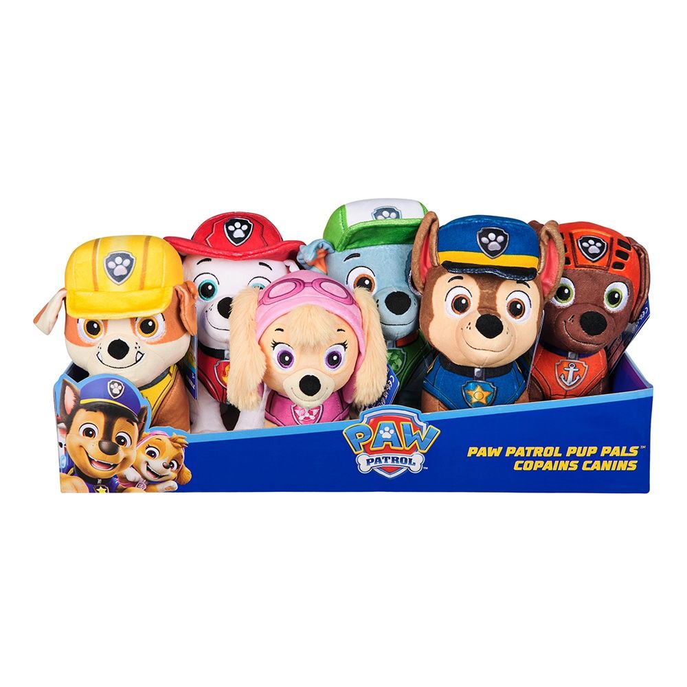 Pat' Patrouille - Peluche de base 17 cm, assortiment