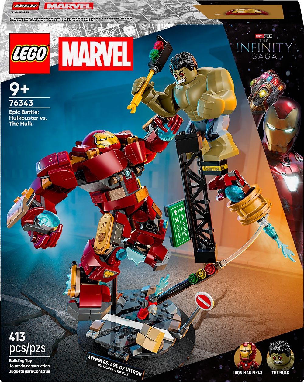 76343 / Marvel - Combat légendaire : Le Hulkbuster contre Hulk