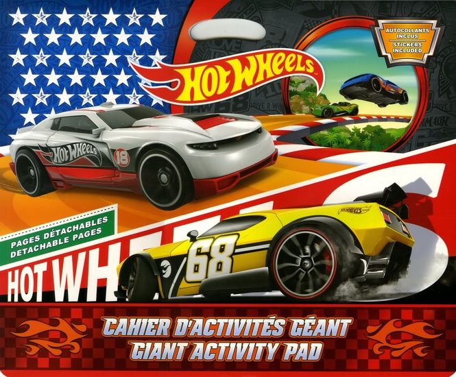 Giant Activity Pad - Hot Wheels
