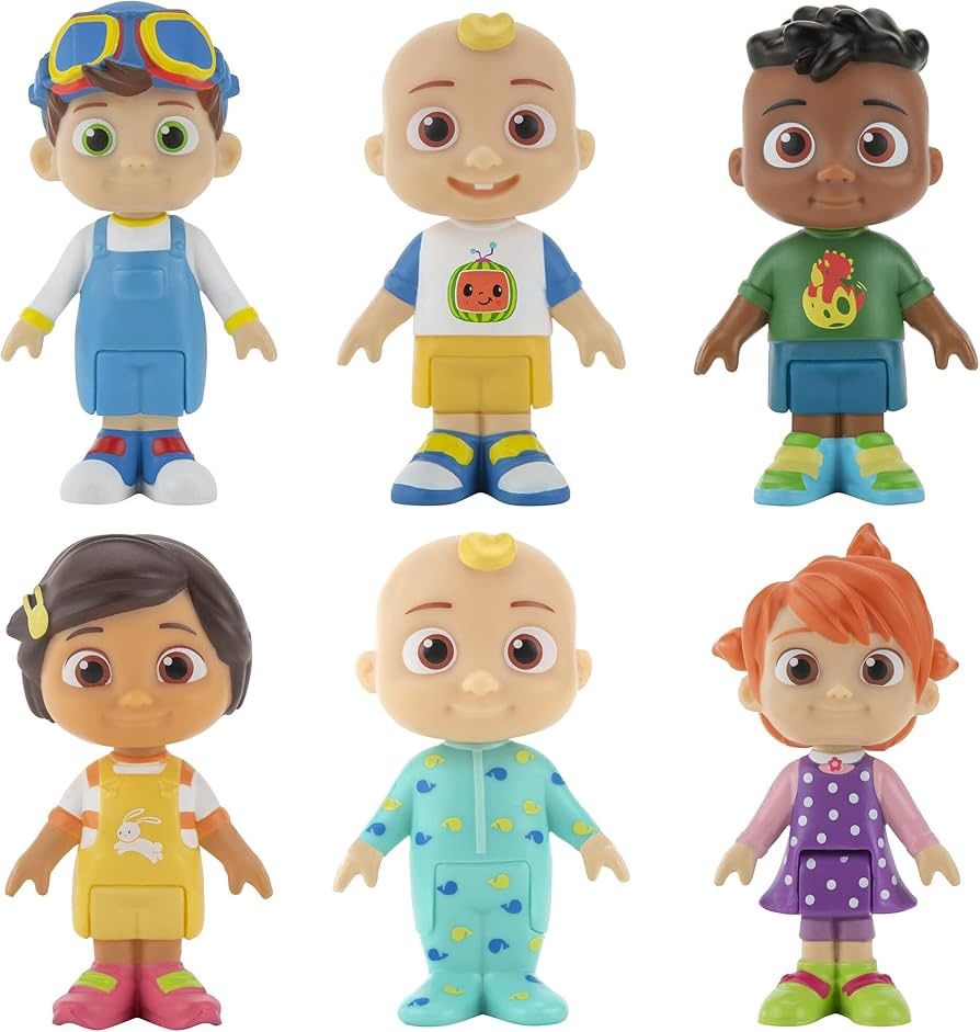 Cocomelon - 6 figure Pack Family &amp; Friends