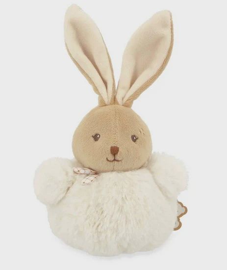 Intemporel pompon lapin : crème
