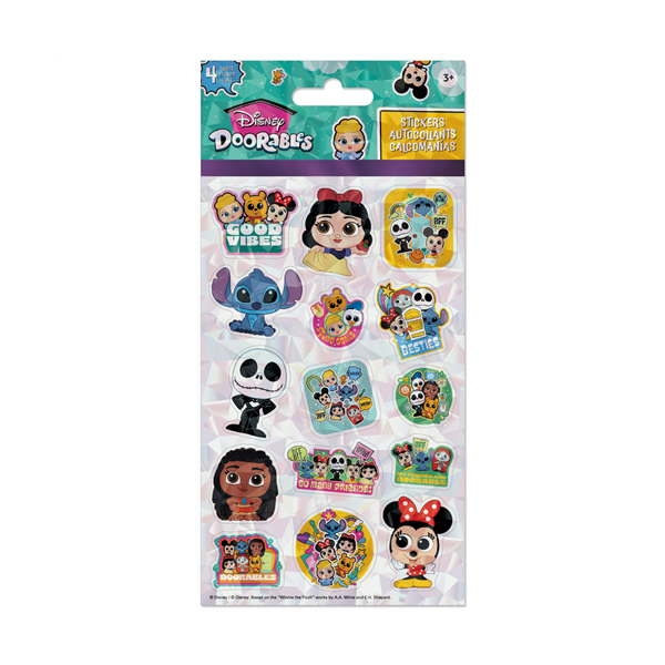Autocollants (4 fls) / Disney Doorables Standard