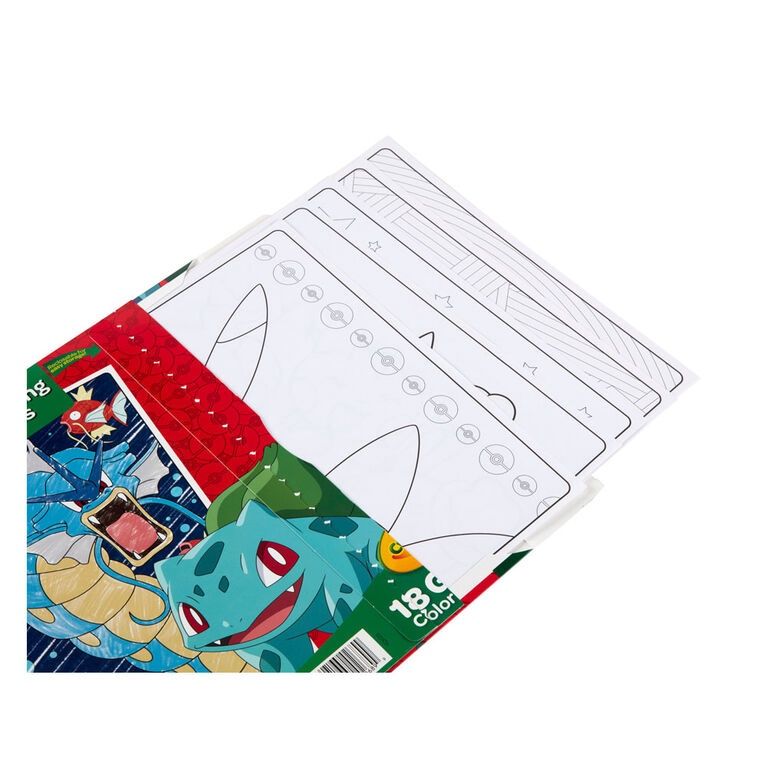 Giant Colouring Pages, Pokémon