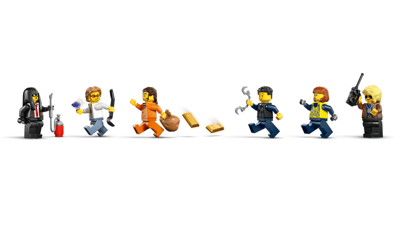 60508 / City - Le braquage du train de la police