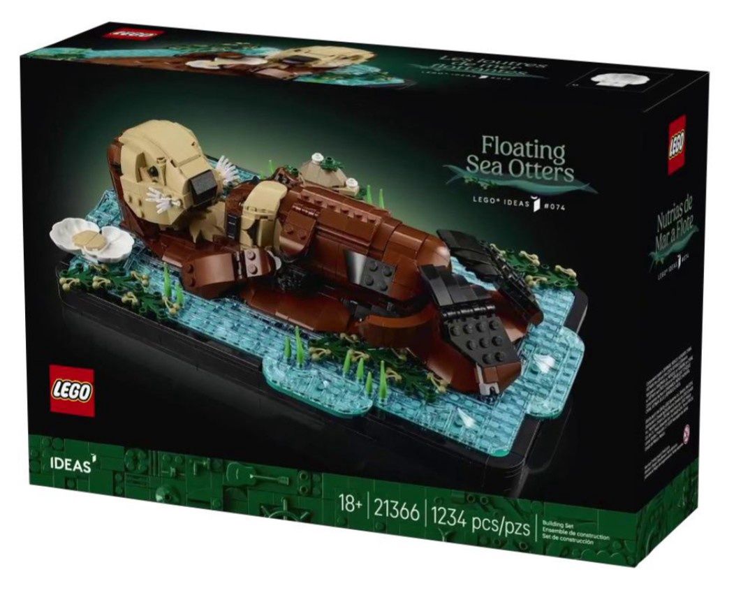 21366 / Les loutres de mer flottantes