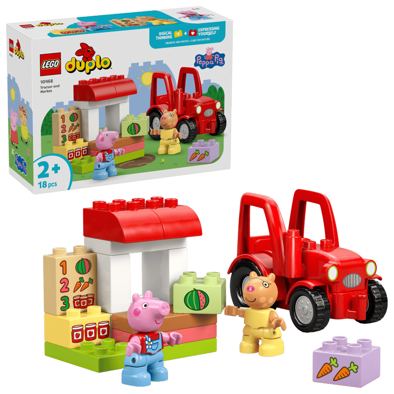 10468 / Duplo - Le tracteur et le marché