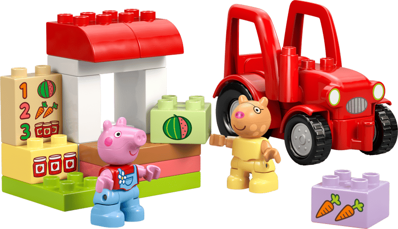 10468 / Duplo - Le tracteur et le marché