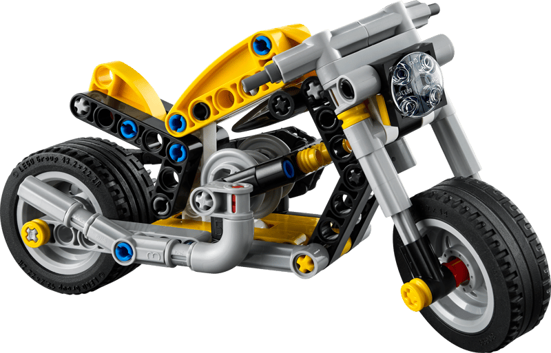 42225 / Technic - La moto jaune