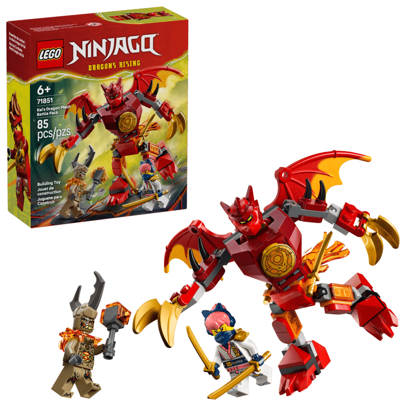 71851 / Ninjago - Ensemble de combat : le robot dragon de Kai
