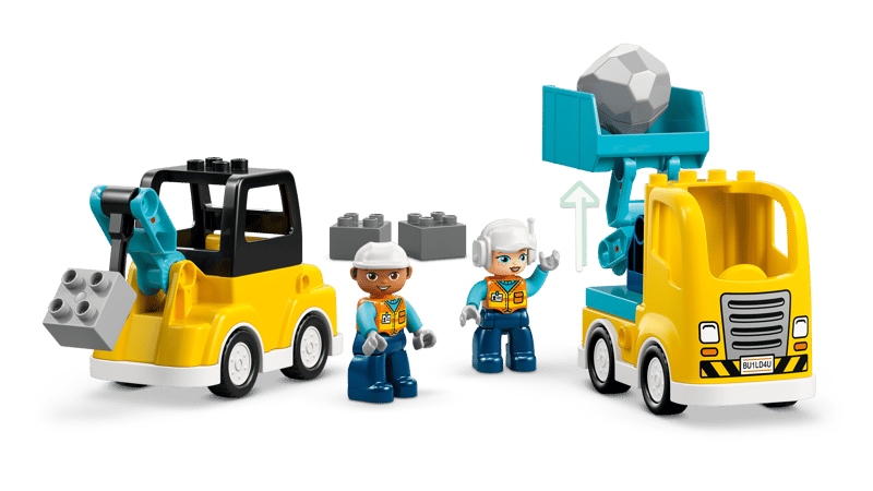 10475 / Duplo - Les véhicules de chantier 3 en 1