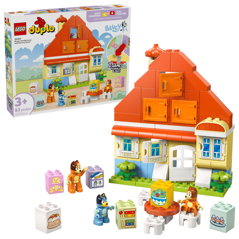 10459 / Duplo - La maison de la famille de Bluey avec jeu de mémoire