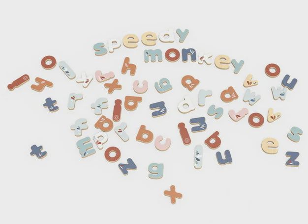 Lettres magnétiques (60)