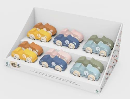 Voiture de course en bois