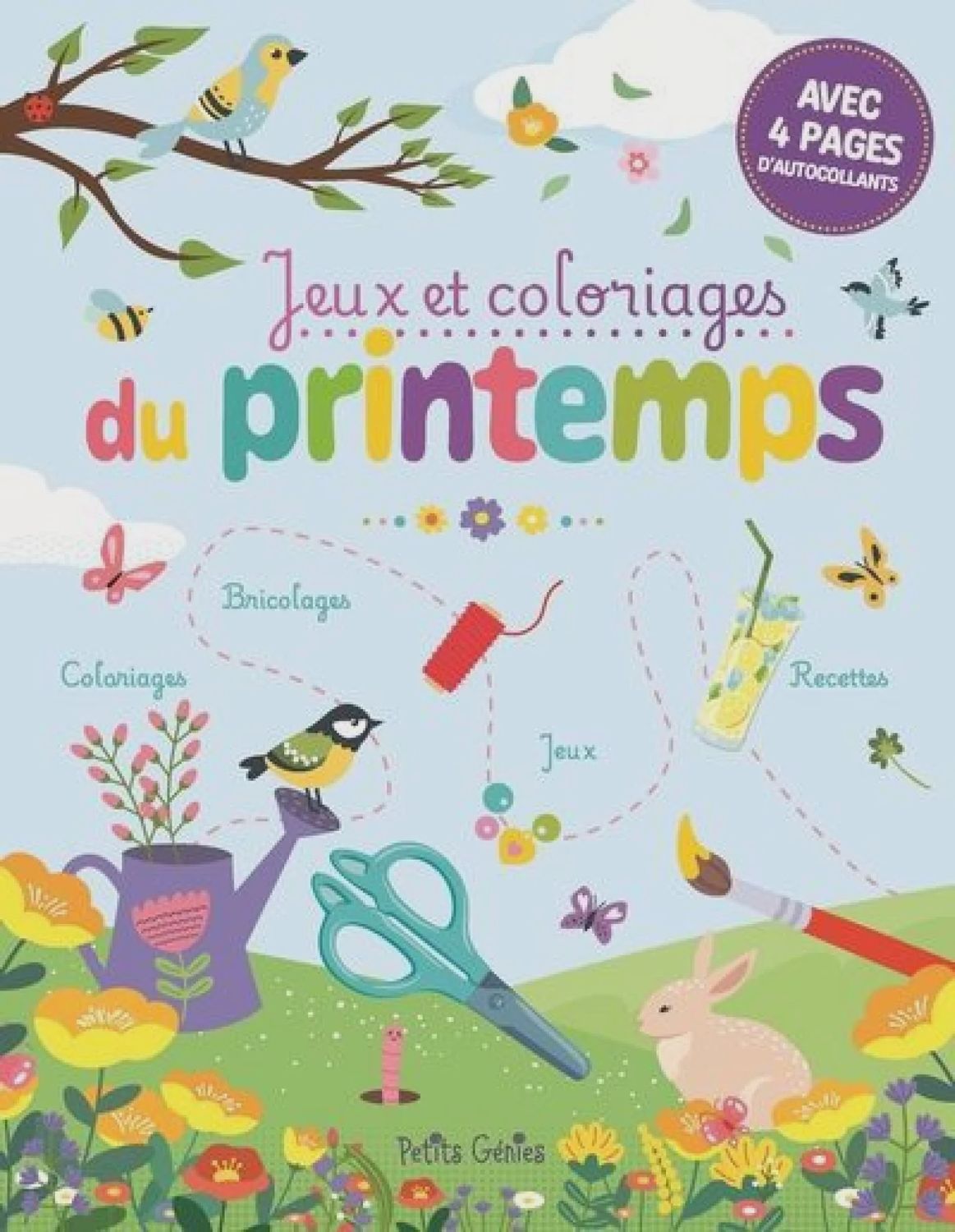 Jeux et Coloriages du Printemps