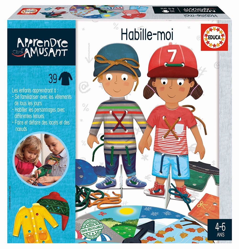 Apprendre c'est amusant - Habille-moi Version française