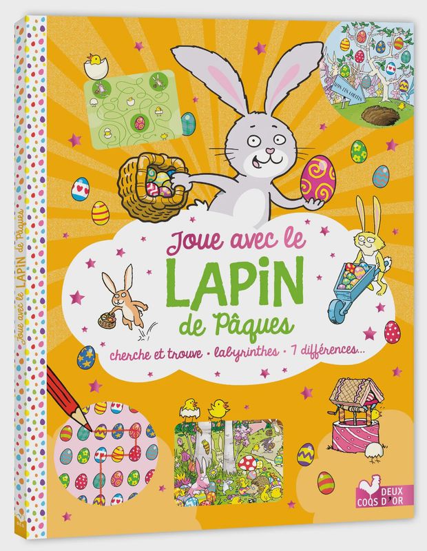 Joue avec le lapin de Pâques