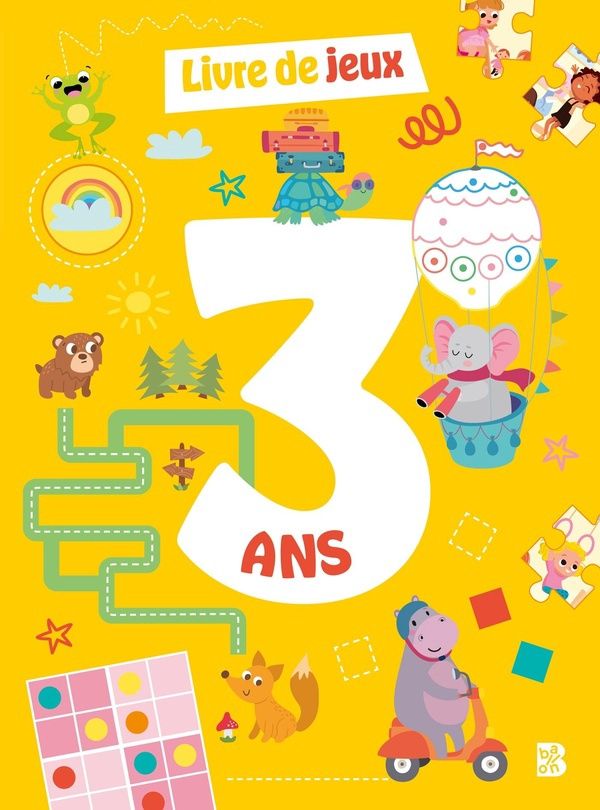 Livre de jeux 3 ans