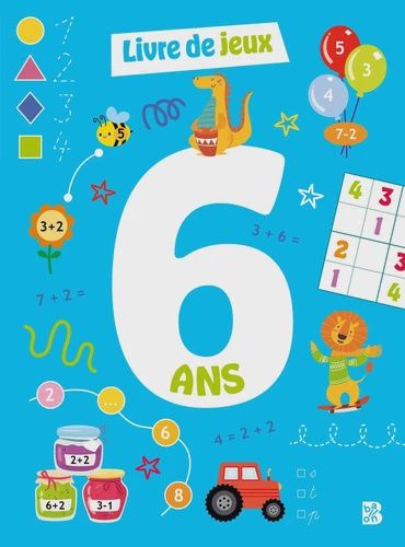 Livre de jeux 6 ans