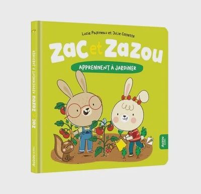 Zac et Zazou apprennent à jardiner