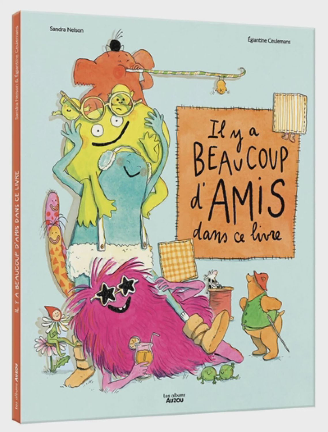 Il y a beaucoup d'amis dans ce livre