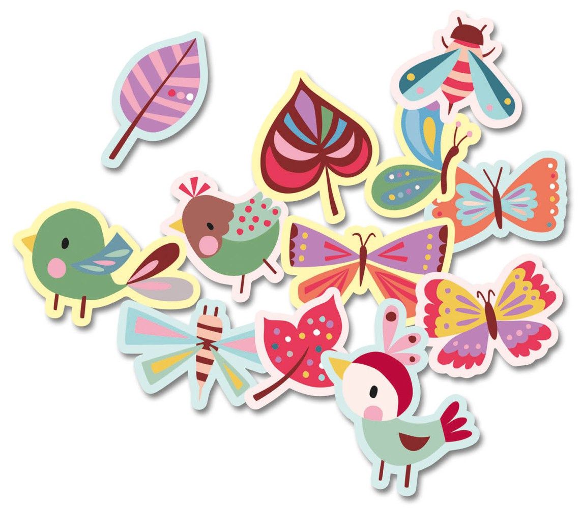 100 gommettes / Les p'tites bêtes