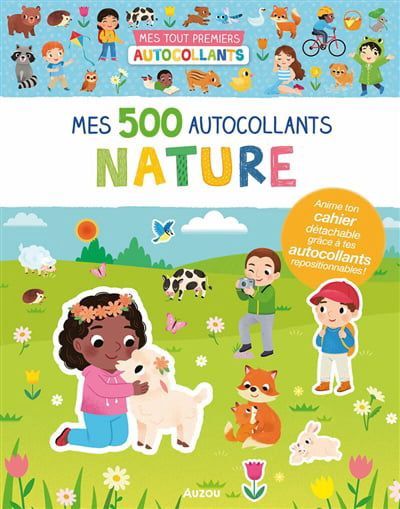 Mes 500 autocollants natur