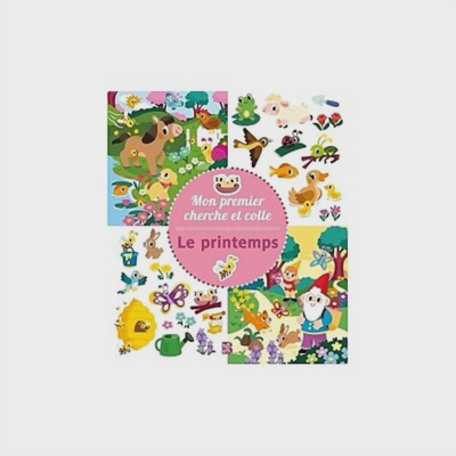 Le printemps : mon premier cherche et colle