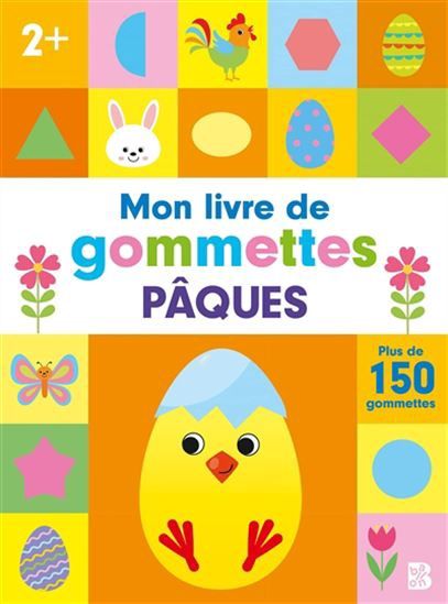 Pâques : mon livre de gommettes