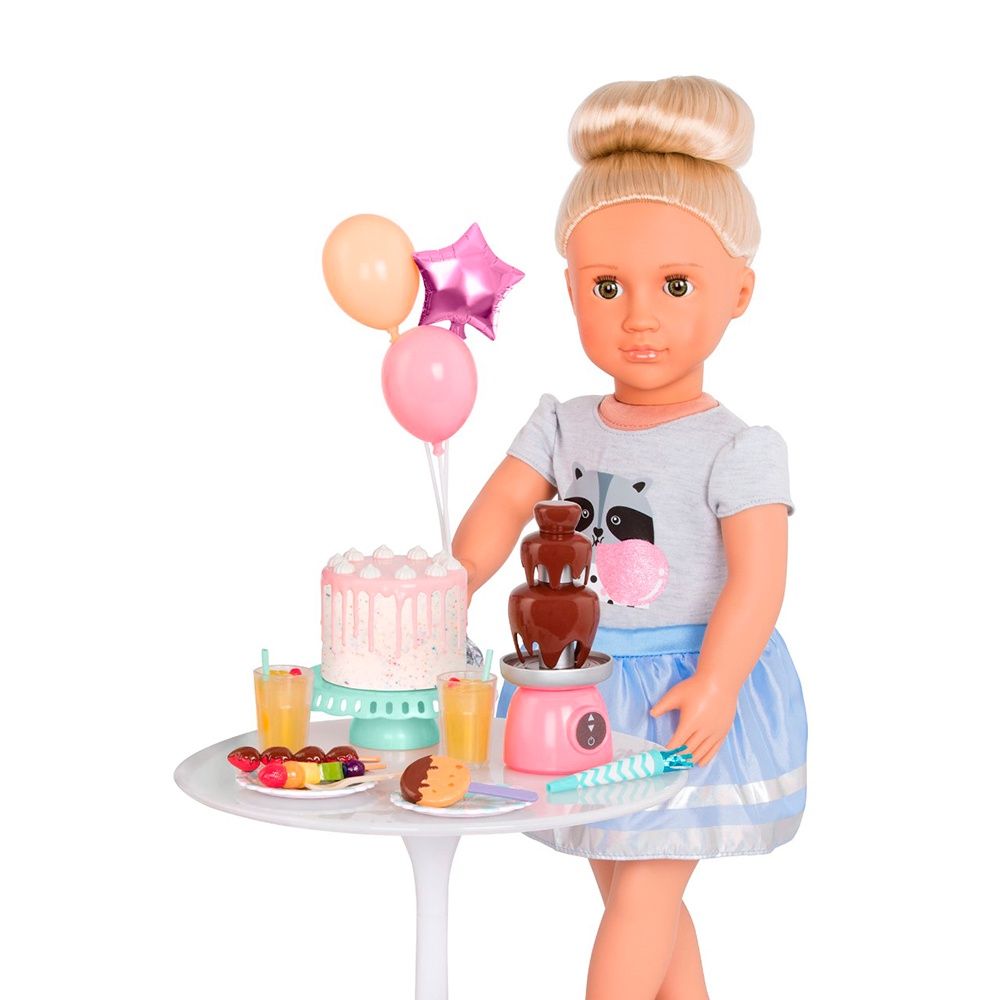 Accessoires OG - "Sweet Celebration Birthday Set" - Accessoires de fête pour poupée de 46 cm