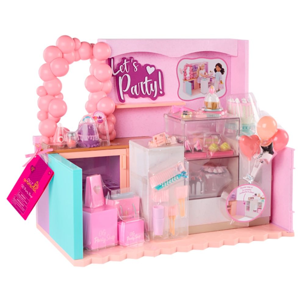 Accessoires OG - "Party Shop" - Pâtisserie et accessoires pour poupée de 46 cm