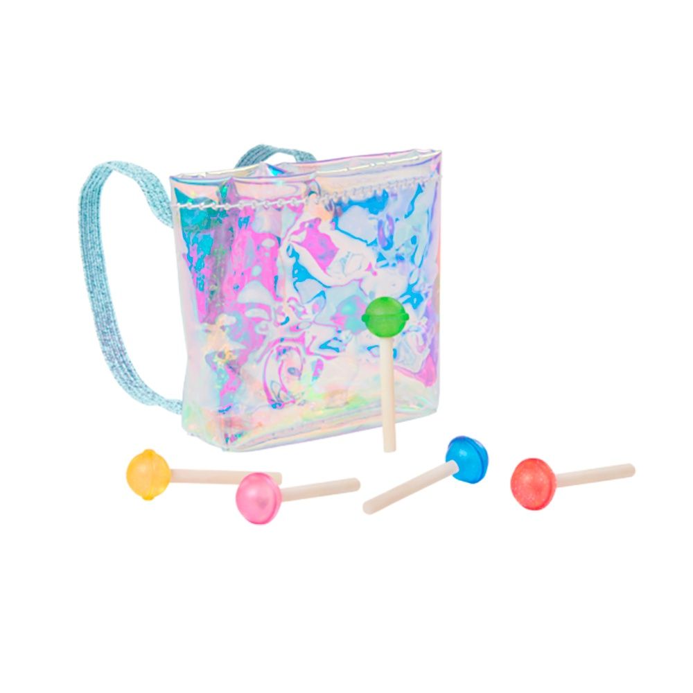 Vêtement OG de luxe - "Ride the Rainbow" - Trottinette avec grenouillère Lollypop pour poupée de 46