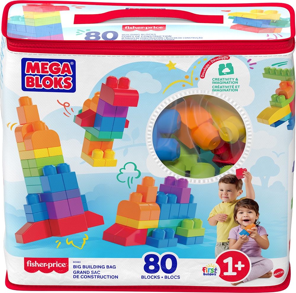 Mega Bloks - Grand sac de construction 80 pièces