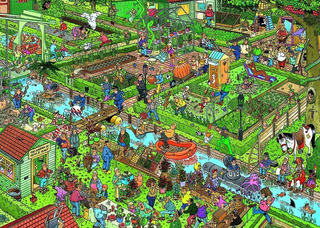 C.T. - JVH /Le jardin de légumes