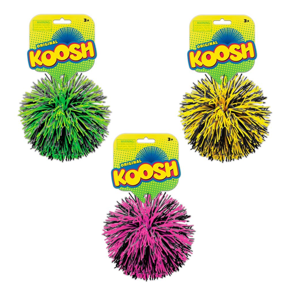 Koosh - Balle néon (7,6 cm)