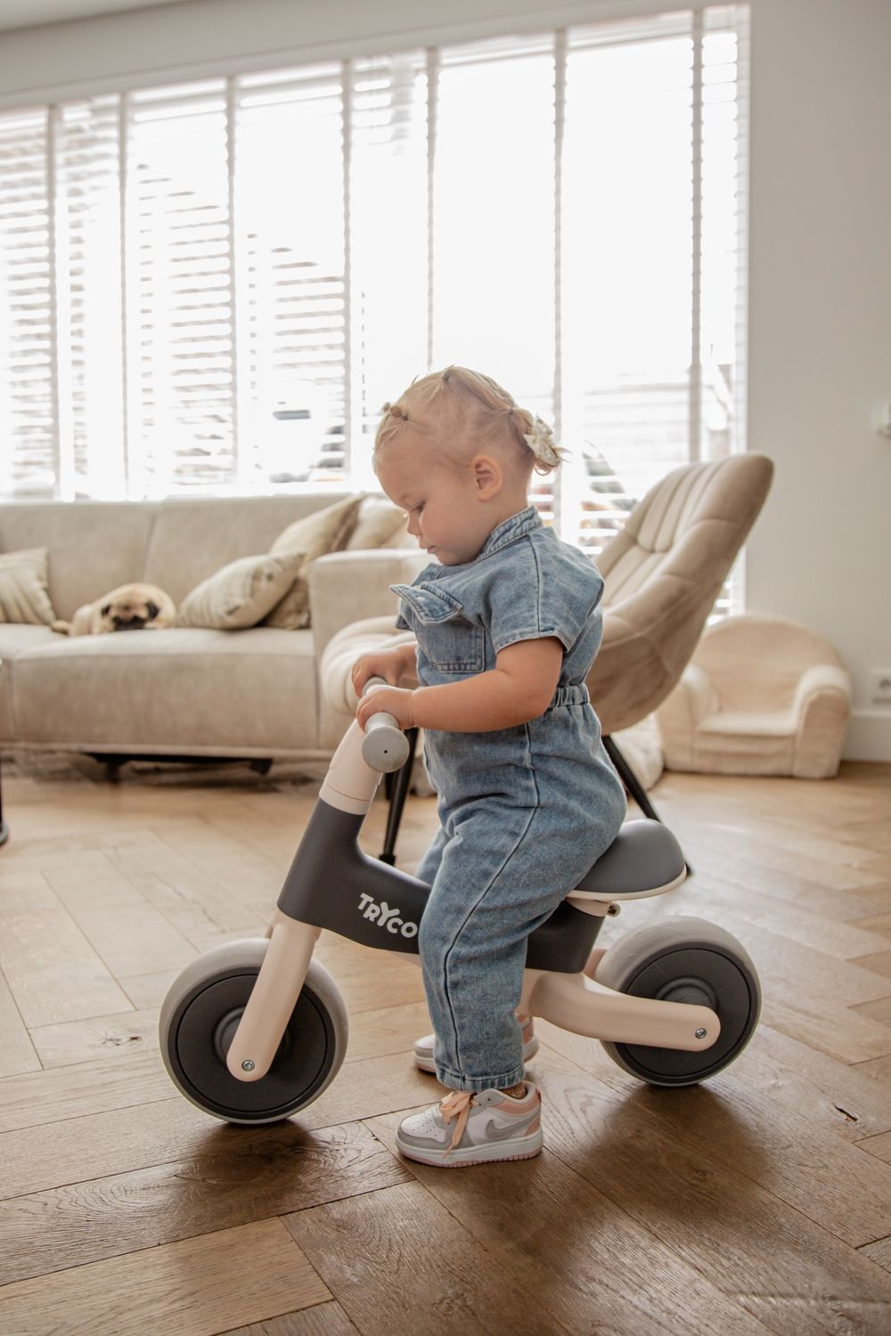 Vélo d'équilibre Bobbie - Rose