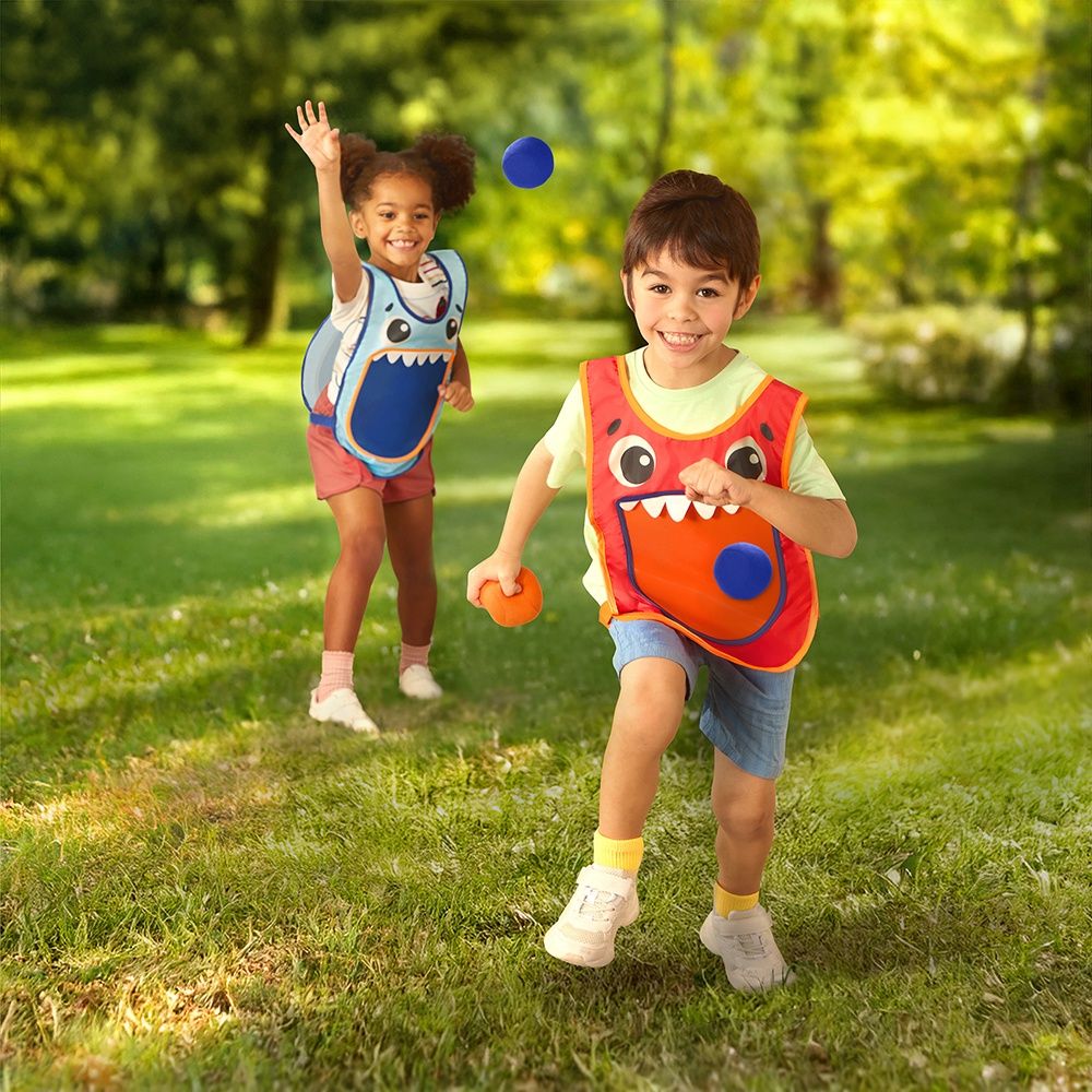 Ensemble vestes et balles Lance et cours (8 pièces)