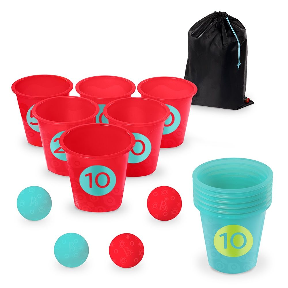 Seaux emboitables Jeu de lancer 2 en 1