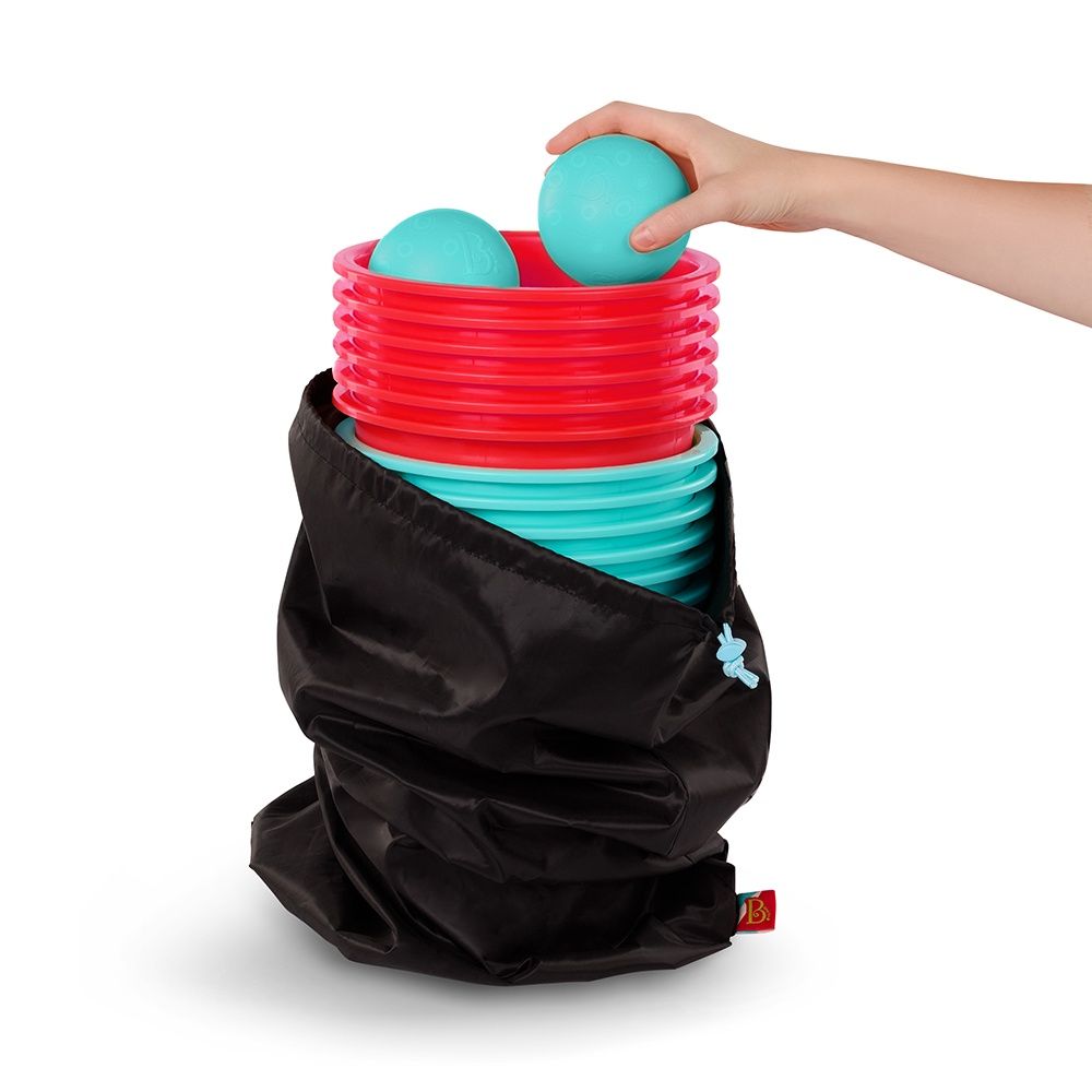 Seaux emboitables Jeu de lancer 2 en 1