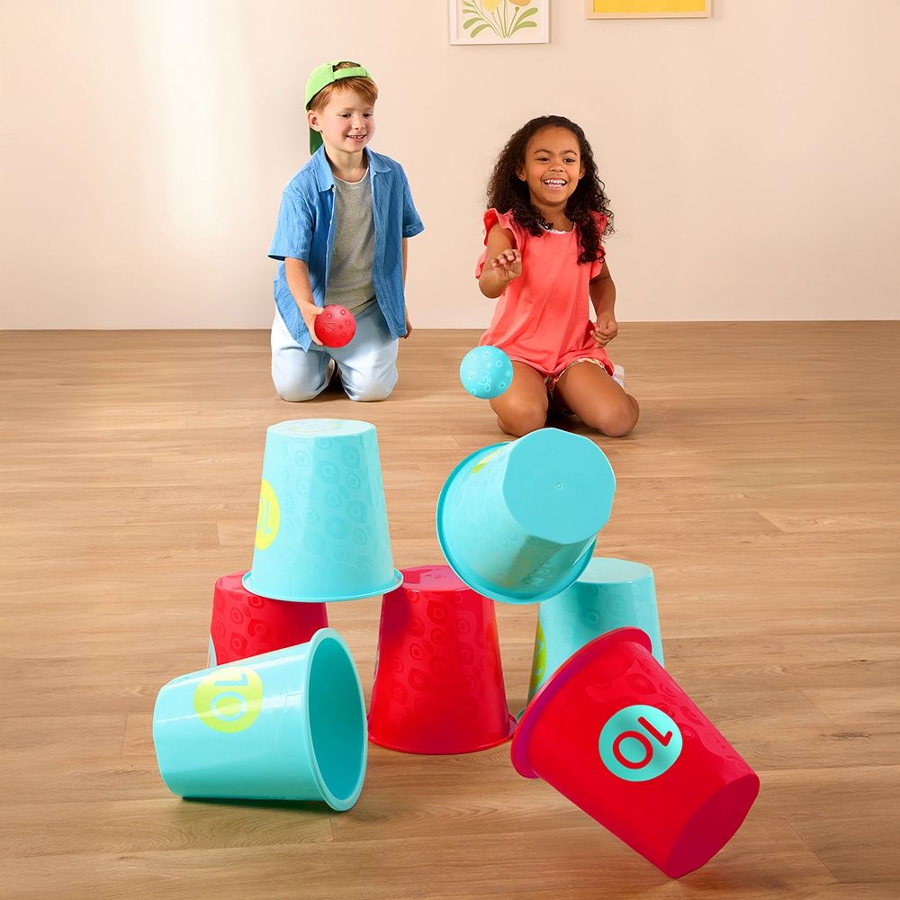 Seaux emboitables Jeu de lancer 2 en 1