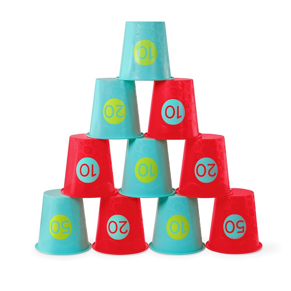 Seaux emboitables Jeu de lancer 2 en 1