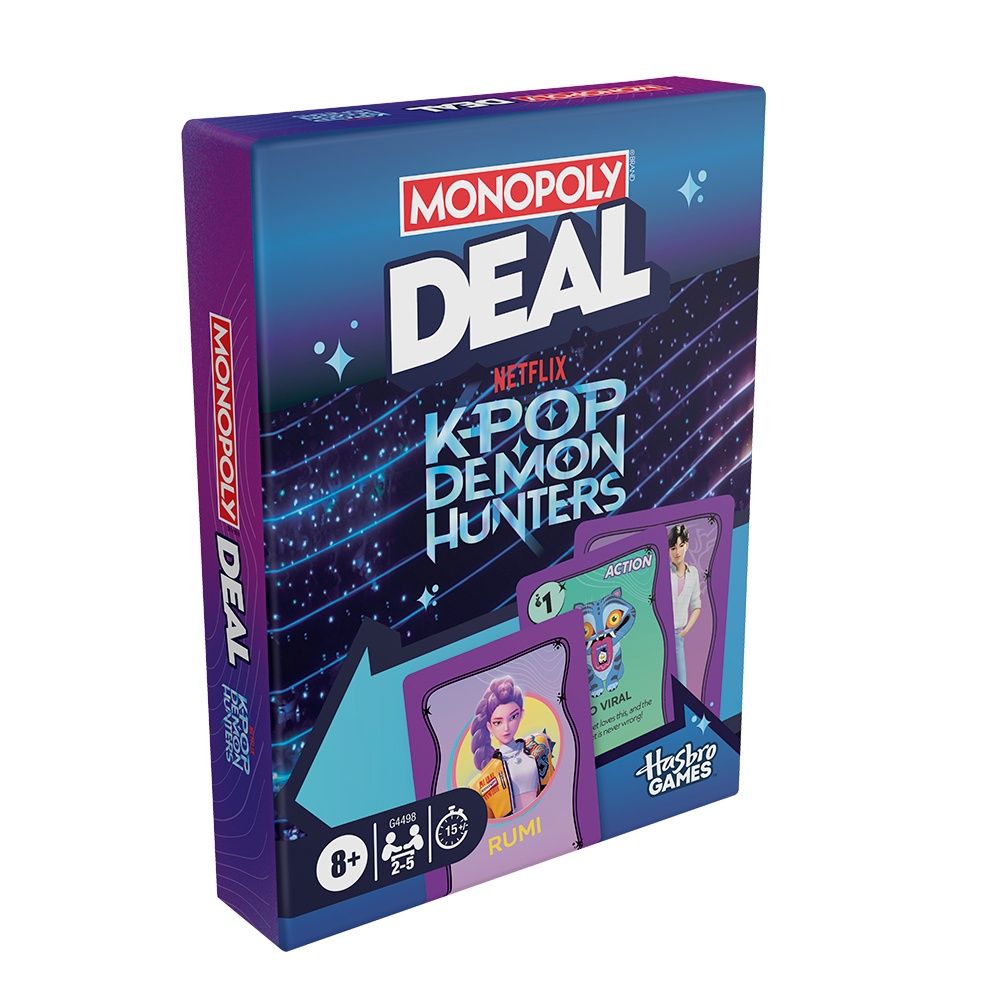 Jeu Monopoly Deal K-Pop Demon Hunters
