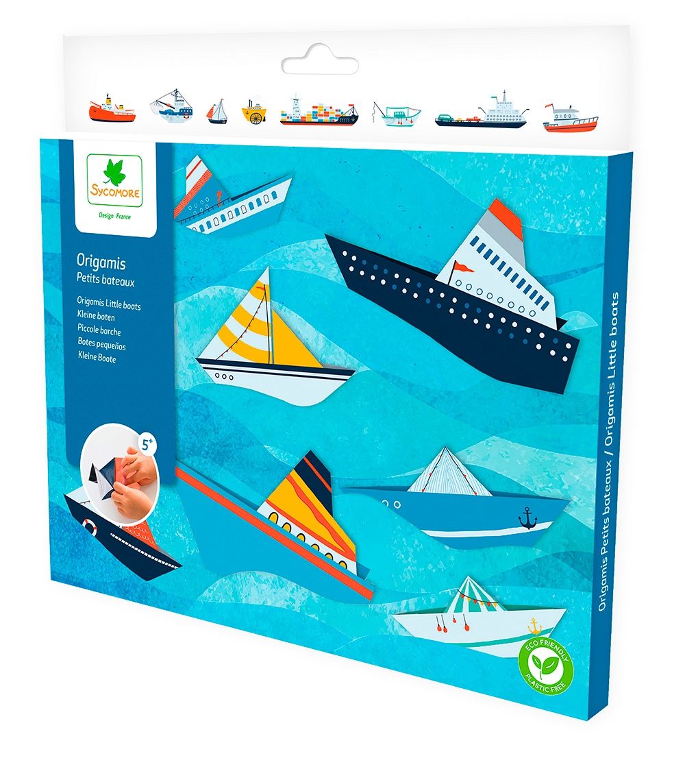Pockets - Pochette Origamis Les petits bateaux