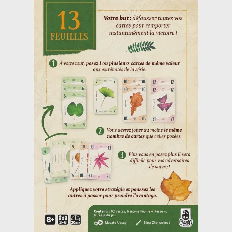 13 Feuilles