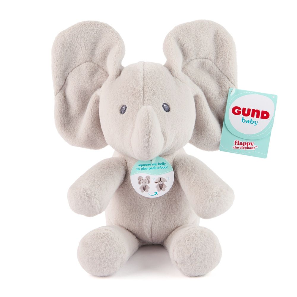 Cache-cache Flappy l'éléphant en peluche (18 cm)