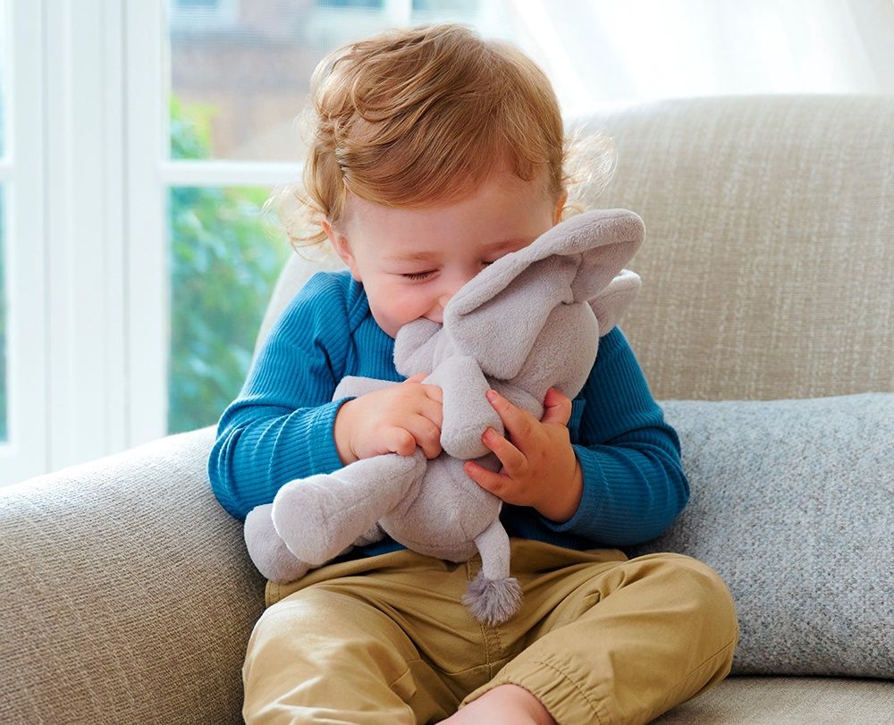 Cache-cache Flappy l'éléphant en peluche (18 cm)