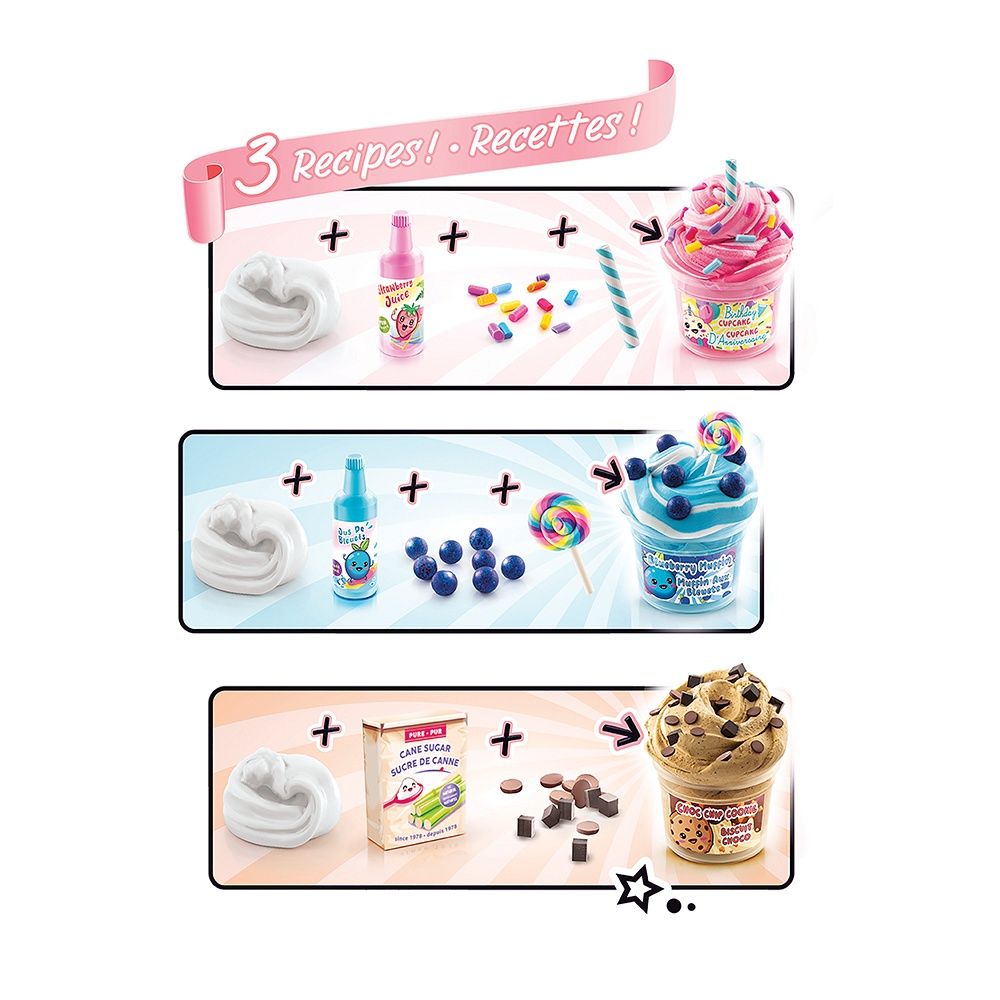 So Slime - Ensemble Slime tourbillon sucré