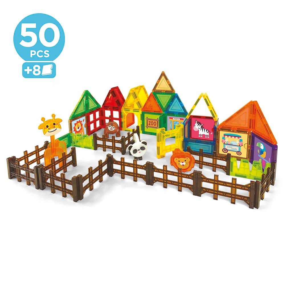 Magnetics - Zoo parc (50 pièces)