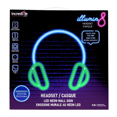 Enseigne lumineuse / casque audio