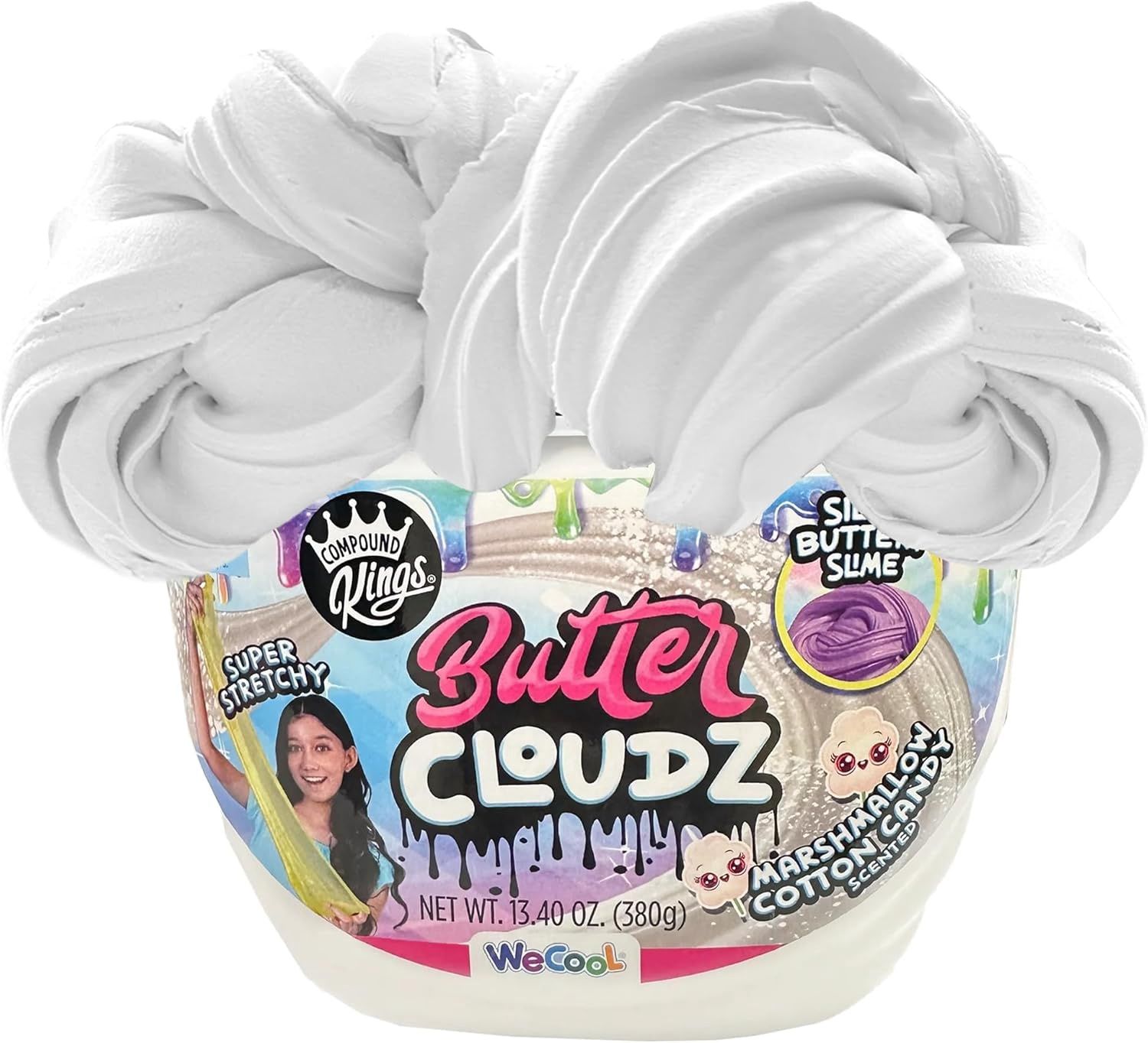 Slime Compound Kings Butter Cloudz / Goût guimauve et barbe à papa