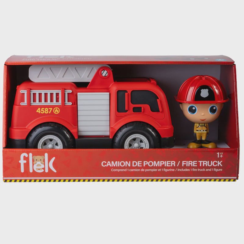 Camion de pompiers avec figurine / Sam